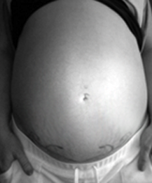 36 Weeks Belly